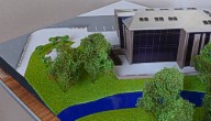 Architectural exibition scale model hitech building (photo 12)
