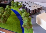 Architectural exibition scale model hitech building (photo 16)