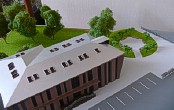 Architectural exibition scale model hitech building (photo 4)