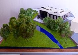 Architectural exibition scale model hitech building (photo 6)