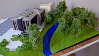 Architectural exibition scale model hitech building (photo 9)