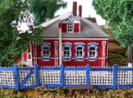 Gift scale model of a House in the village