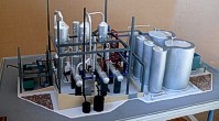 
Scale model of complex waste processing factory Lesaffre Voronegskiye yeast (photo 18)