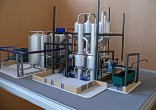 
Scale model of complex waste processing factory Lesaffre Voronegskiye yeast (photo 9)